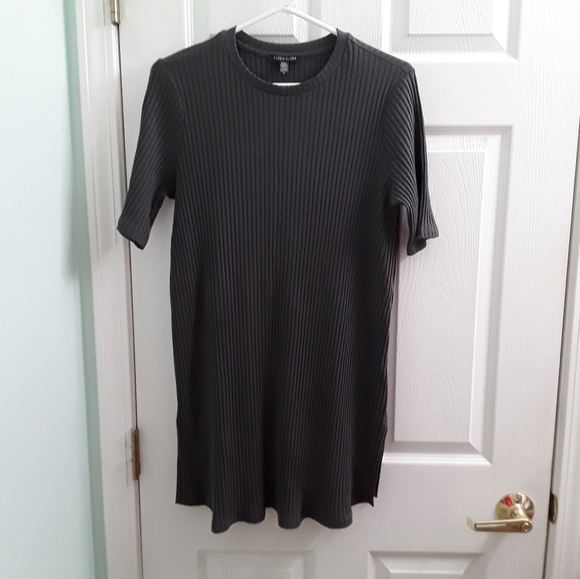 Eileen Fisher Ribbed Textured Tunic - Picture 1 of 8